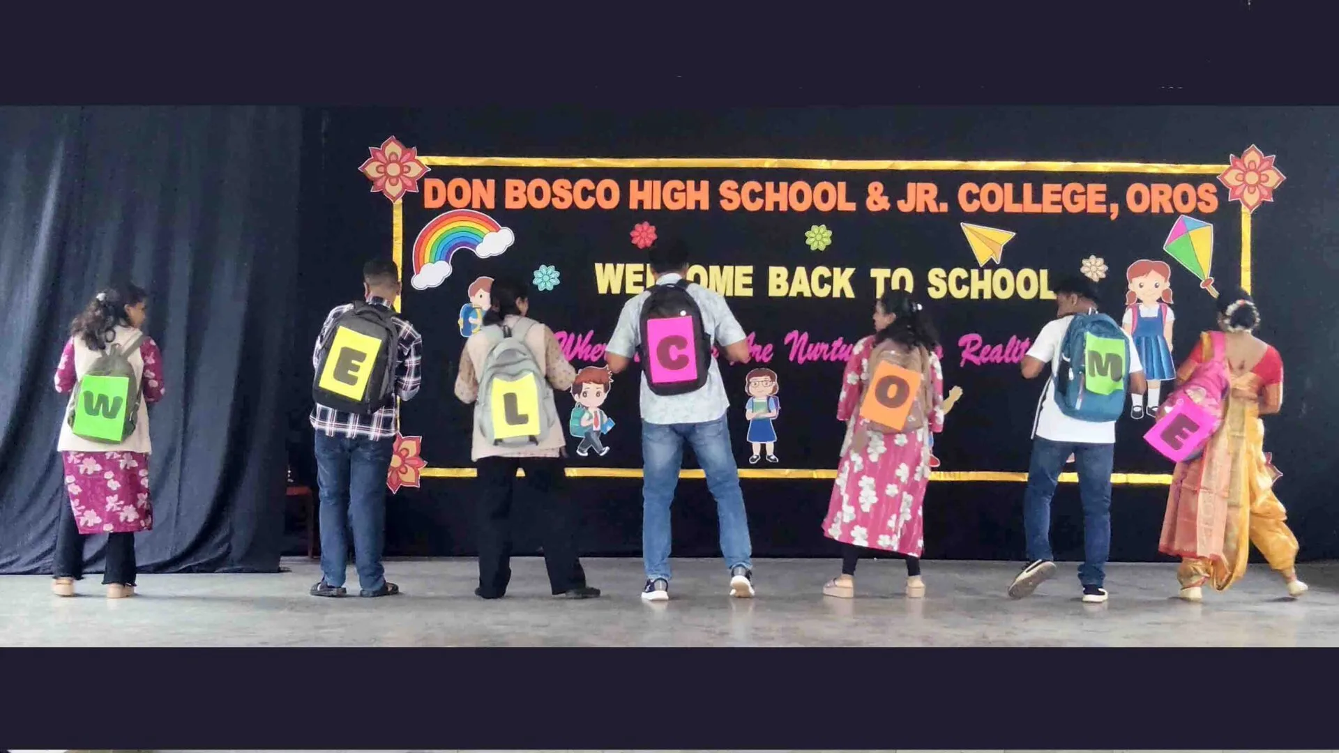 Rhythms of new beginnings: Don Bosco High School & Jr. College, Oros welcomes students to Academic Year 2026