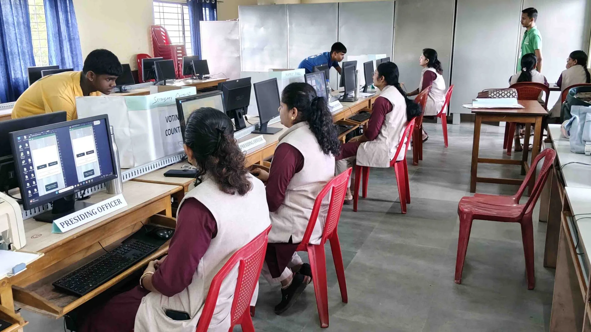 School Parliament Elections held at Don Bosco High School & Junior College, Oros